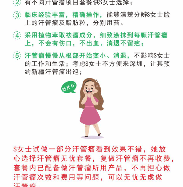 汗管瘤案例 精选汗管瘤案例,一张图就可以清楚了解智能分子疗法(图7)